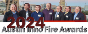 Team TyRex attends the 2024 Austin Inno Fire Awards