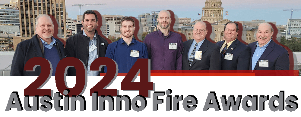 Team TyRex attends the 2024 Austin Inno Fire Awards